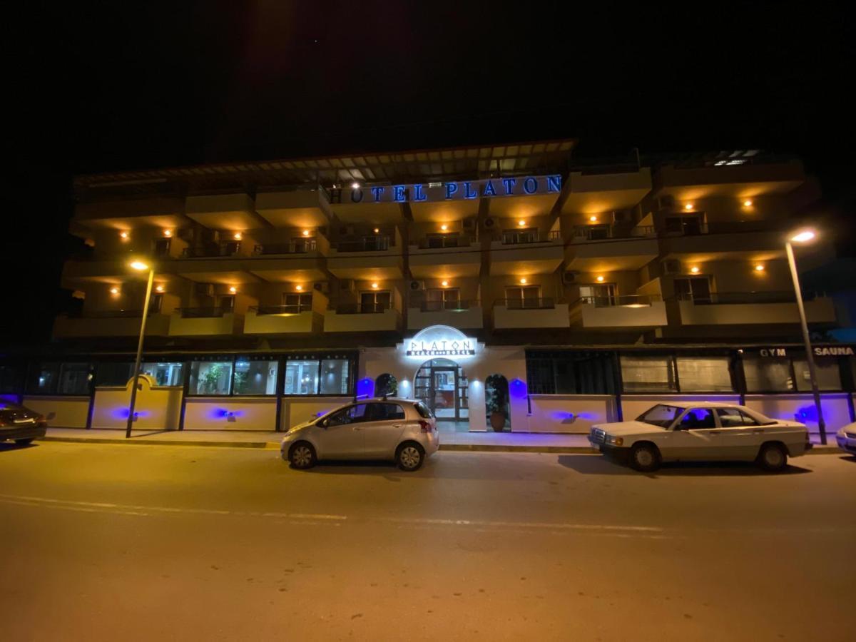 Hotel Platon Beach Olympiakí Aktí Exterior foto